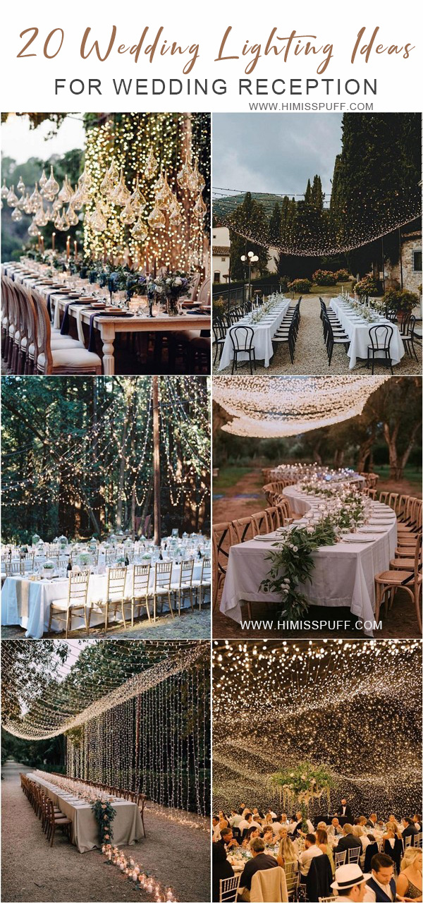 Rustic Country Wedding Reception Wedding Lighting Ideas 3
