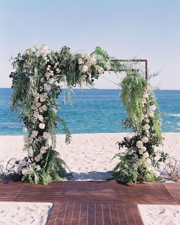 ️ 20 Charming Beach Wedding Arches You’ll Love - Hi Miss Puff
