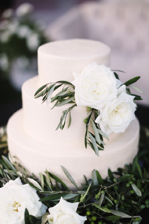 simple elegant wedding cake ideas