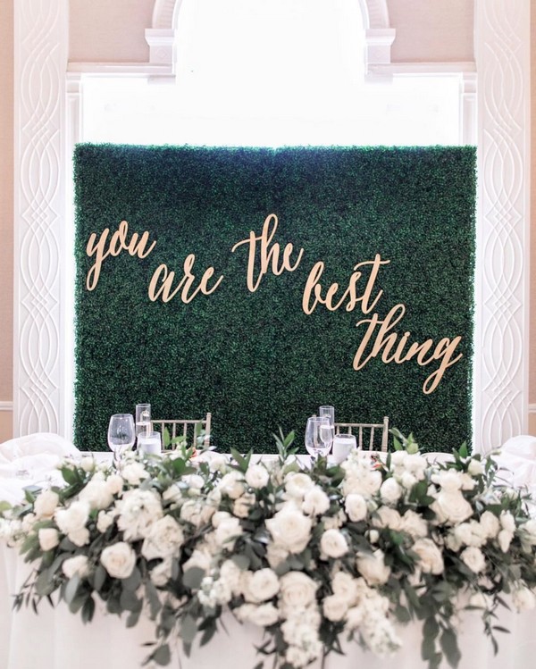 Greenery wedding color ideas and trends 3
