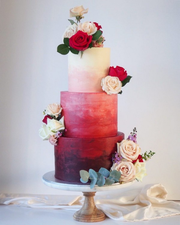 Dripped wedding cakes from cordyscakes 14