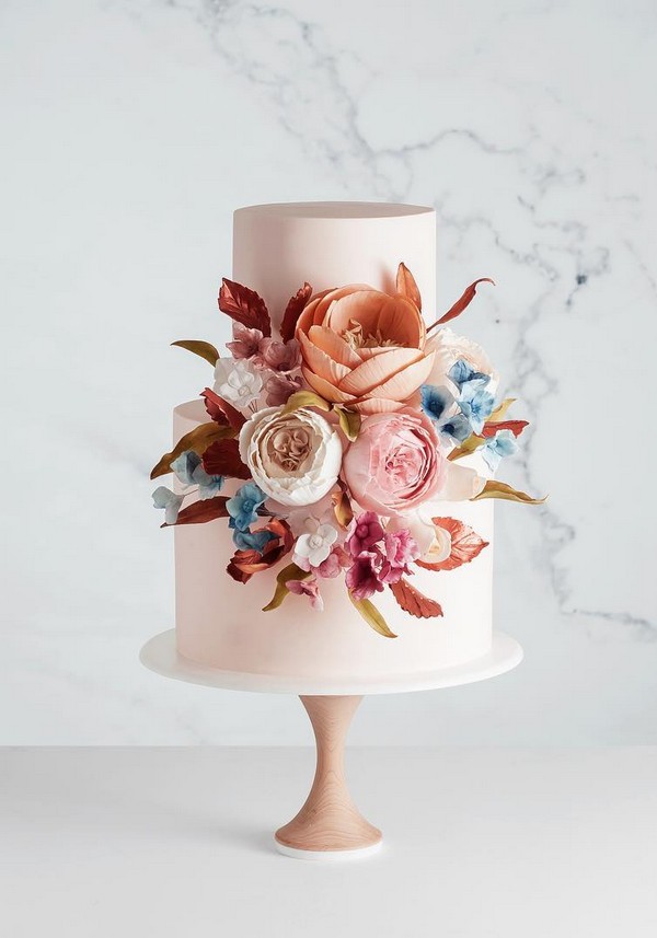 Elegant wedding cakes from cake_ink 16
