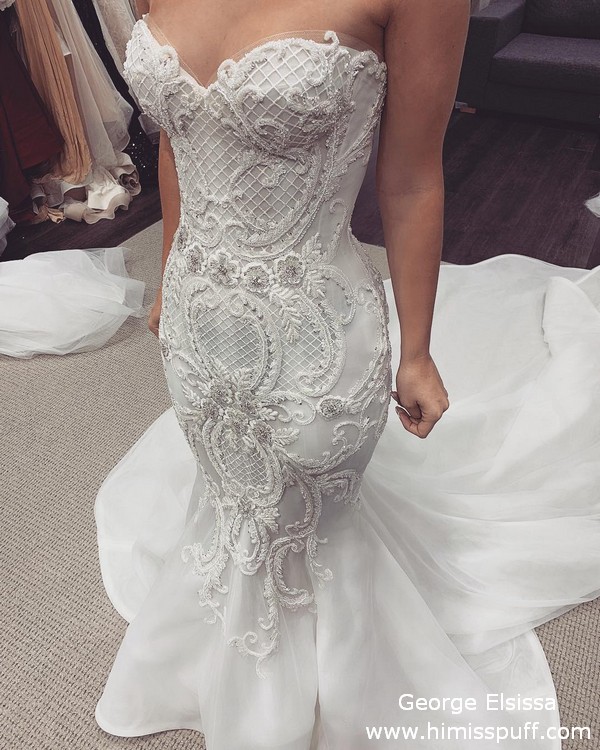George Elsissa Lace Wedding Dresses 23