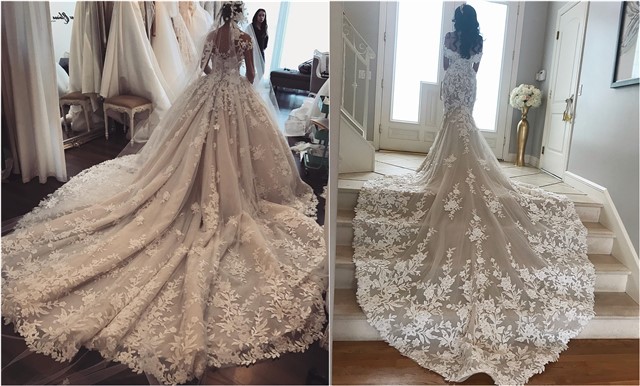 George Elsissa Lace Wedding Dresses 16