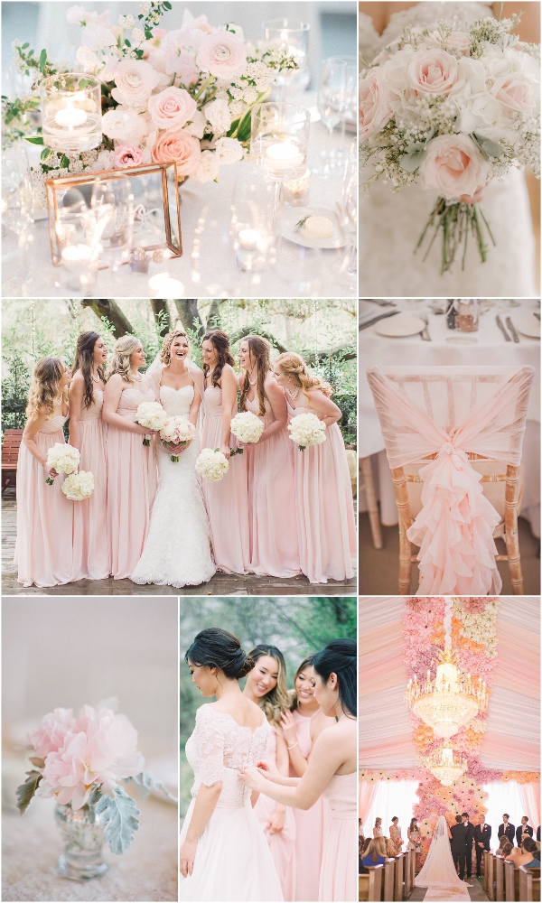blush pink bridesmaid dresses blush wedding ideas blush wedding inspiration