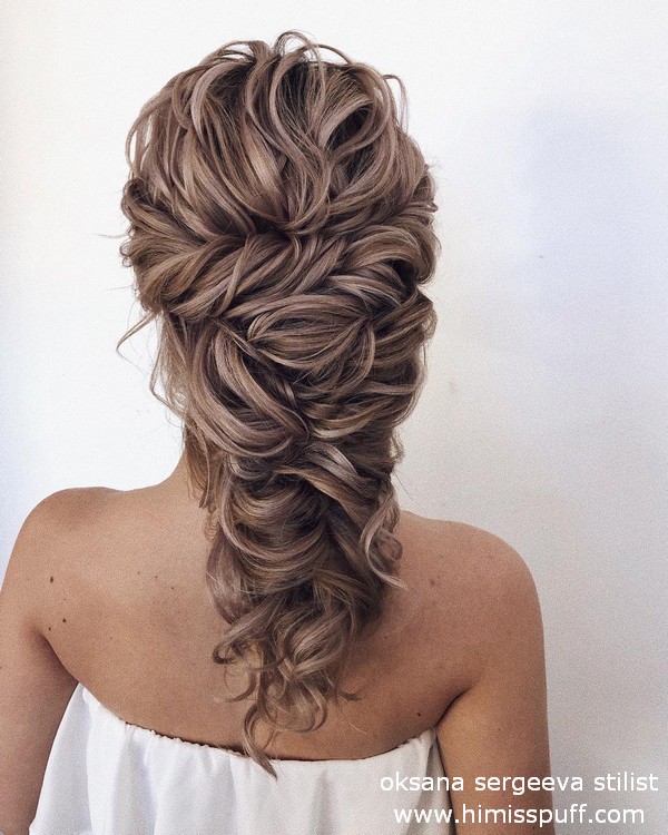 Long wedding hairstyles and updos oksana sergeeva stilist 17