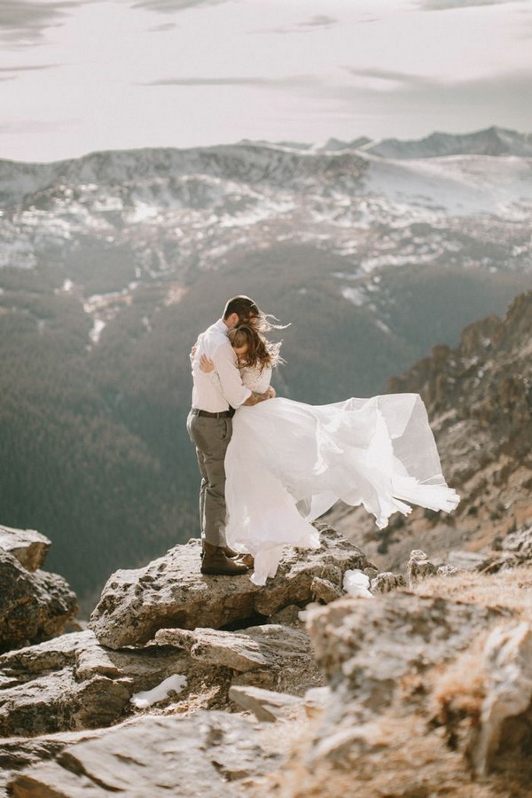 Mountain wedding photo ideas 16