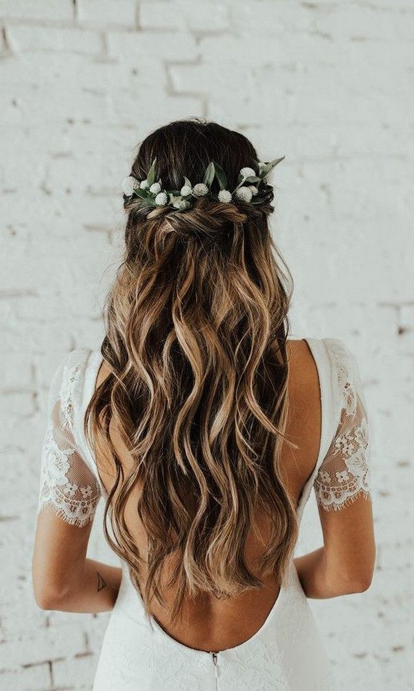 30 Stunning Wedding Hairstyles With Flowers In 2021