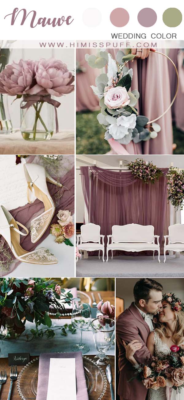 Mauve centerpices wisteria bridesmaid dresses mauve boom and her best bridal in the mauve wedding