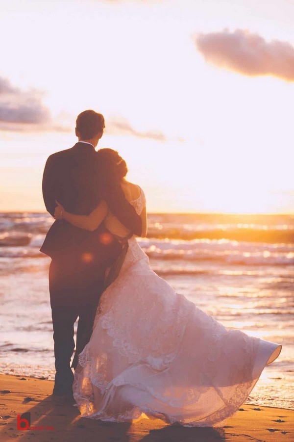 Sunset Wedding Photo Ideas