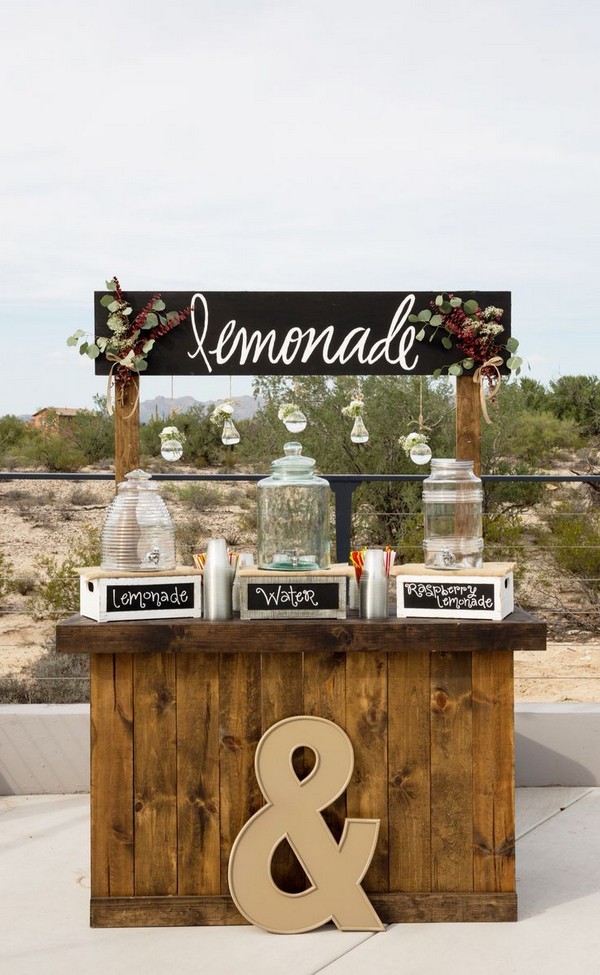 Wedding Lemonade stand