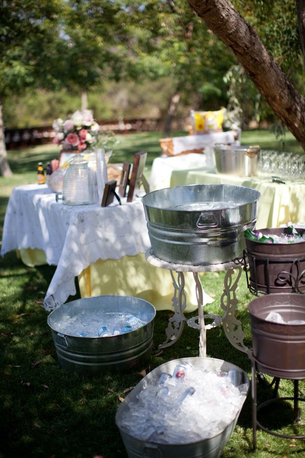 rustic tubs wedding beer wine and signature drinks bar