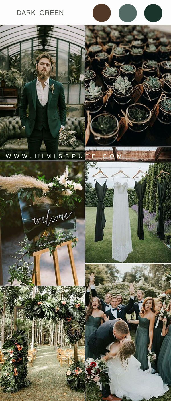 Green wedding sign outdoor wedding arch succulent wedding decor ideas