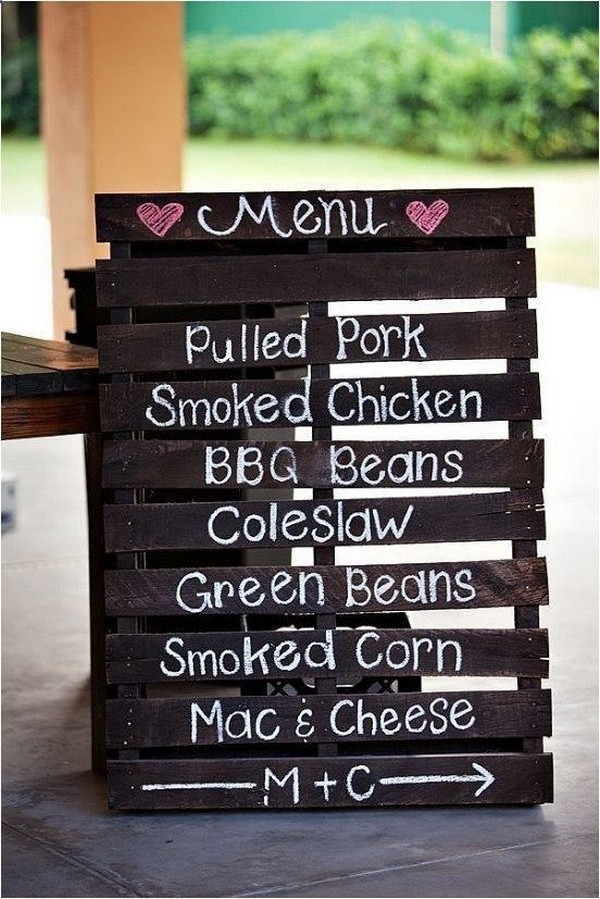Budget-Friendly Wooden Rustic Wedding Signs