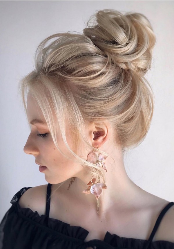 Mini Braid Wrapped High Bun  Missy Sue  YouTube