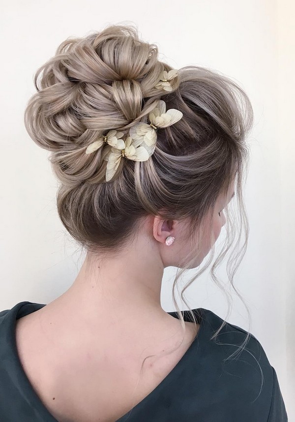 Long high updo wedding hairstyles from xenia_stylist 3