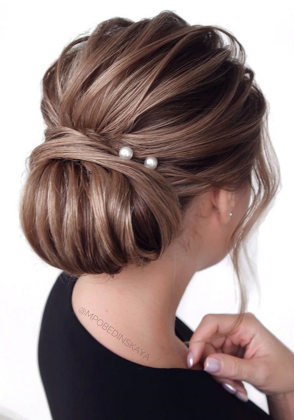 Messy updo wedding hairstyles for long hairmpobedinskaya 1