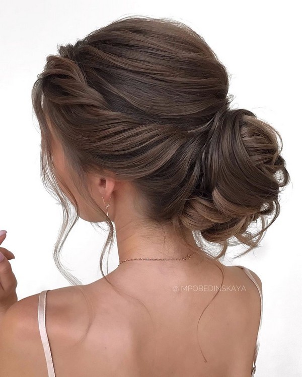 20 Trending Messy Wedding Updo Hairstyles You ll Love HMP