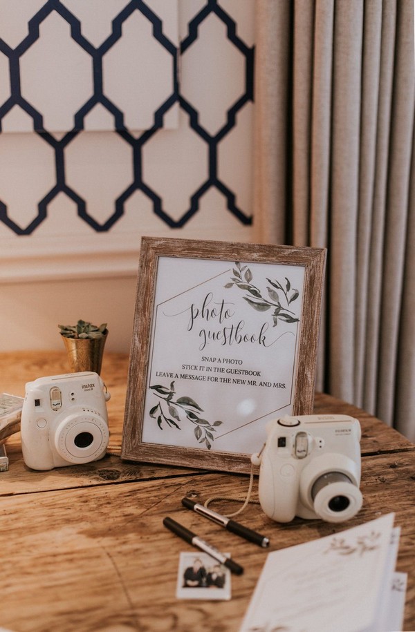 Polaroid Guest Book Station