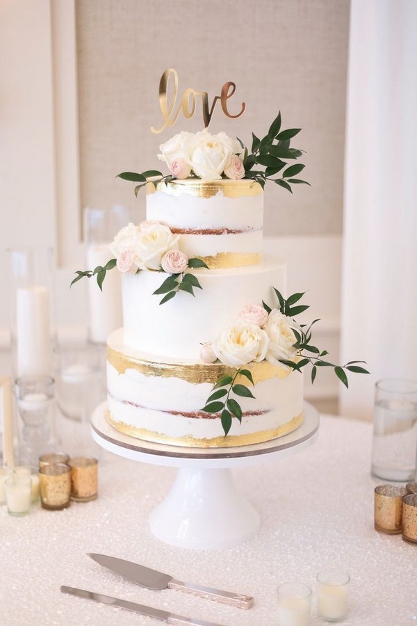 budget friendly elegant simple wedding cakes 24