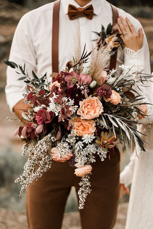 20 Rustic Bohemian Rust Wedding Color Ideas for 2023 🍁