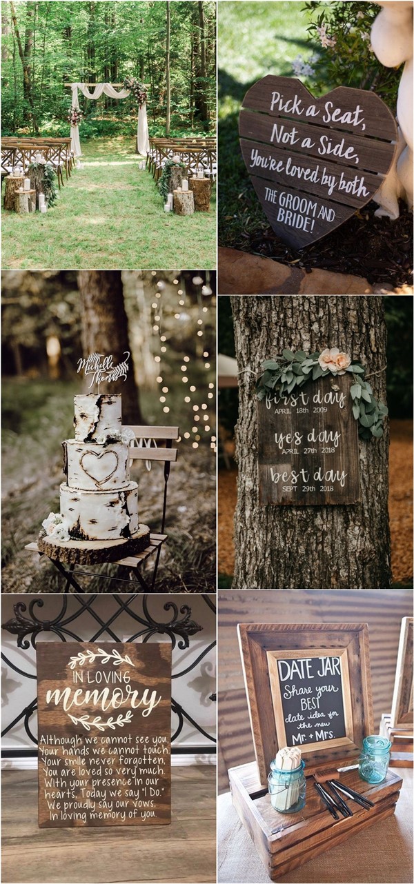 rustic country wedding decor ideas