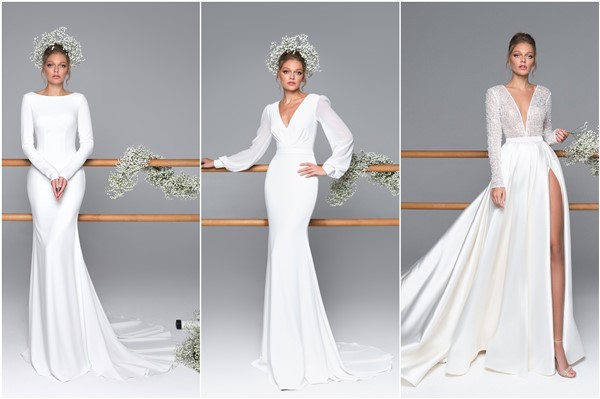 Eva Lendel elegant simple wedding dresses dacota_2