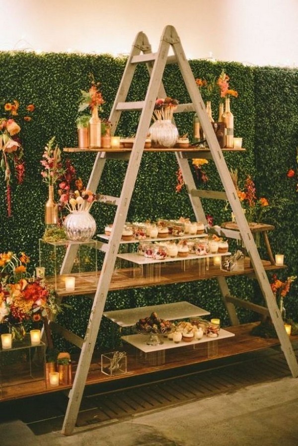 20 + Rustic Wedding Dessert Table Display Ideas for 2020 – Page 2 – Hi