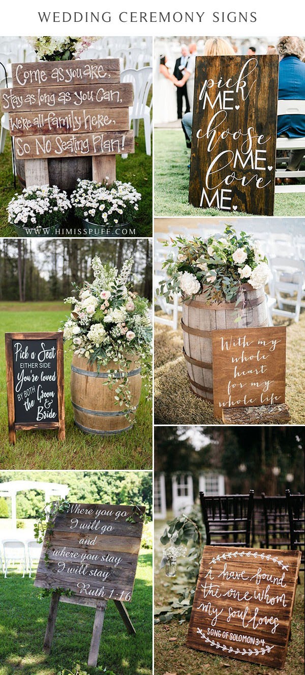 love quote signs for wedding wedding signs for walking down the aisle