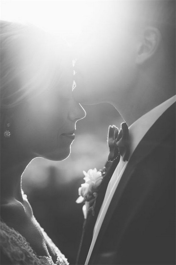 Elegant Black and White Wedding Photography Ideas 1