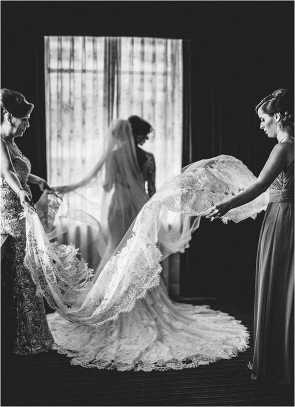 Elegant Black and White Wedding Photography Ideas 8