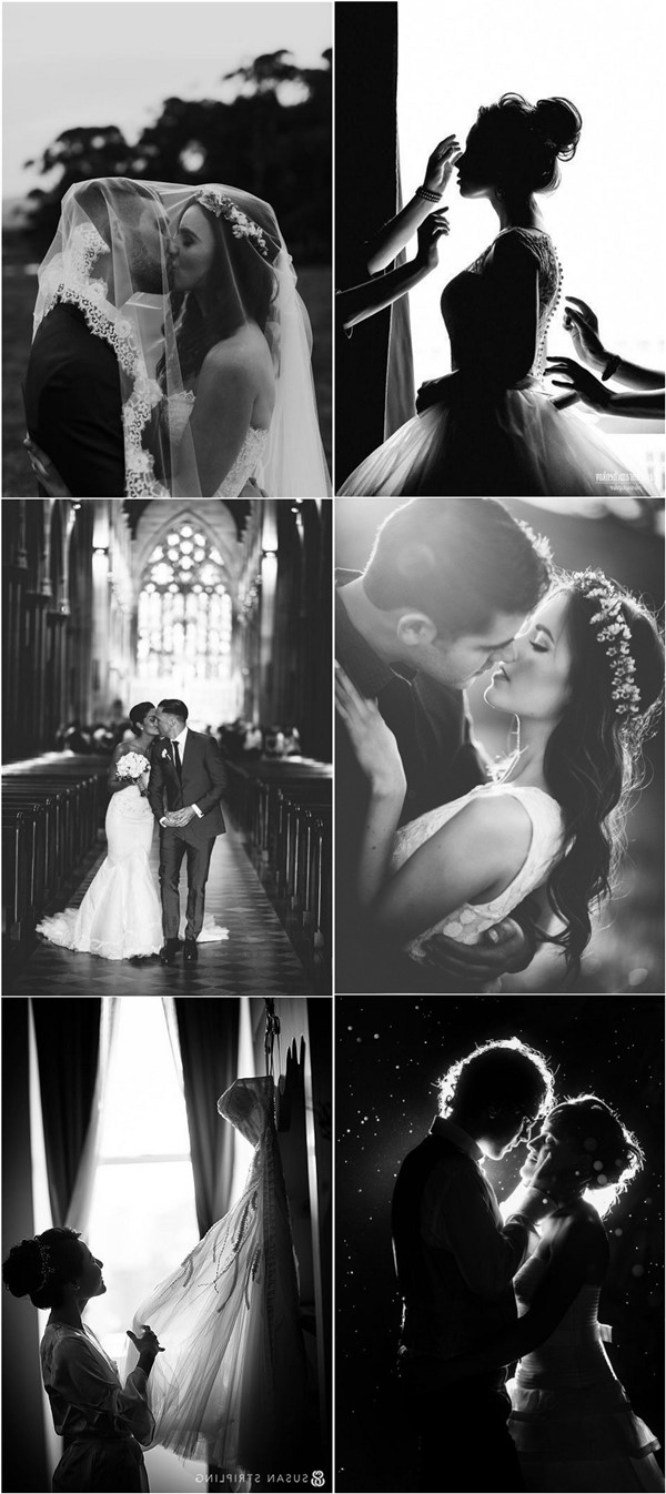 Elegant Black and White Wedding Photography Ideas #wedding #weddingphotos #weddingideas #Photography