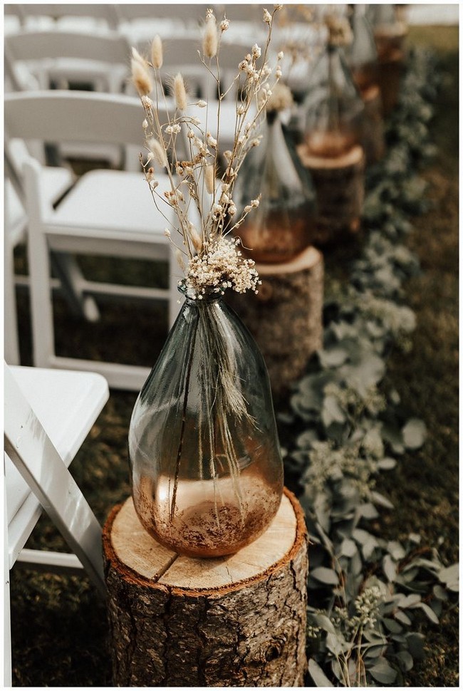 ️ 18 Fall Wedding Aisle Decor Ideas - Hi Miss Puff