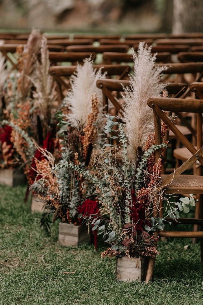 ️ 18 Fall Wedding Aisle Decor Ideas Hi Miss Puff