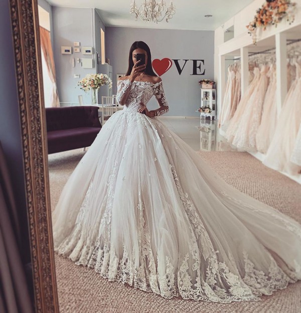 Lace Wedding Dresses 2020 from salonlove1 1
