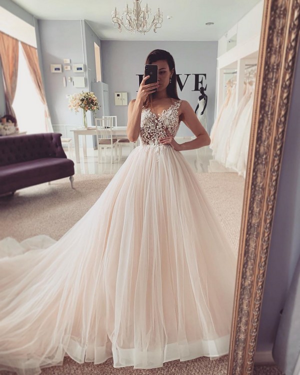 Lace Wedding Dresses 2020 from salonlove1 10