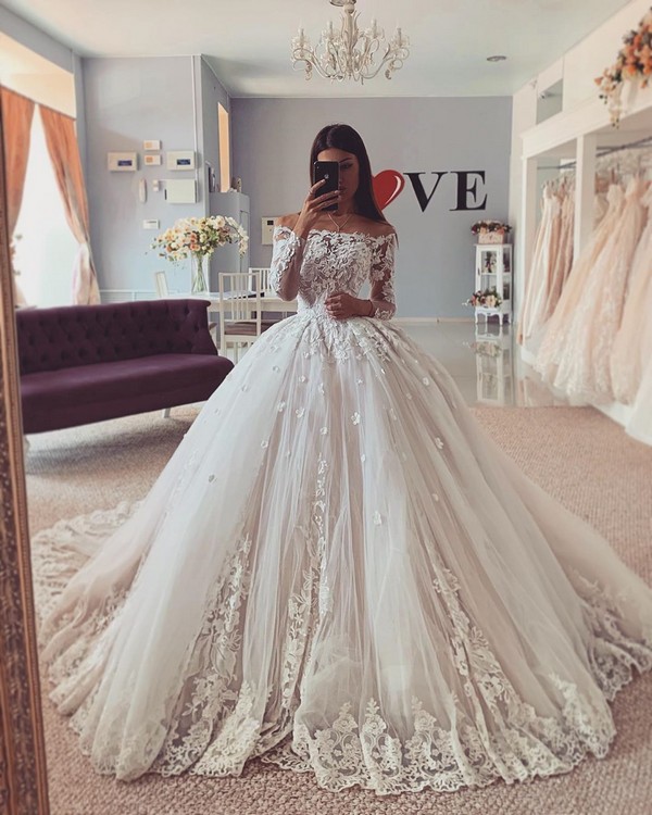 Lace Wedding Dresses 2020 from salonlove1 14