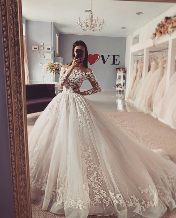 Lace Wedding Dresses 2020 from salonlove1 16