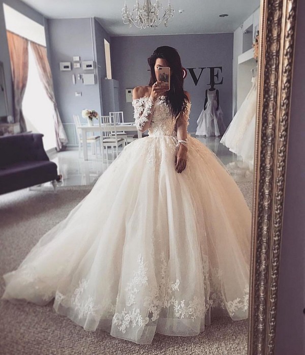 Lace Wedding Dresses 2020 from salonlove1 18