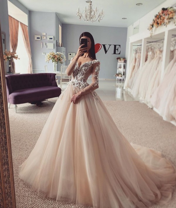 Lace Wedding Dresses 2020 from salonlove1 19