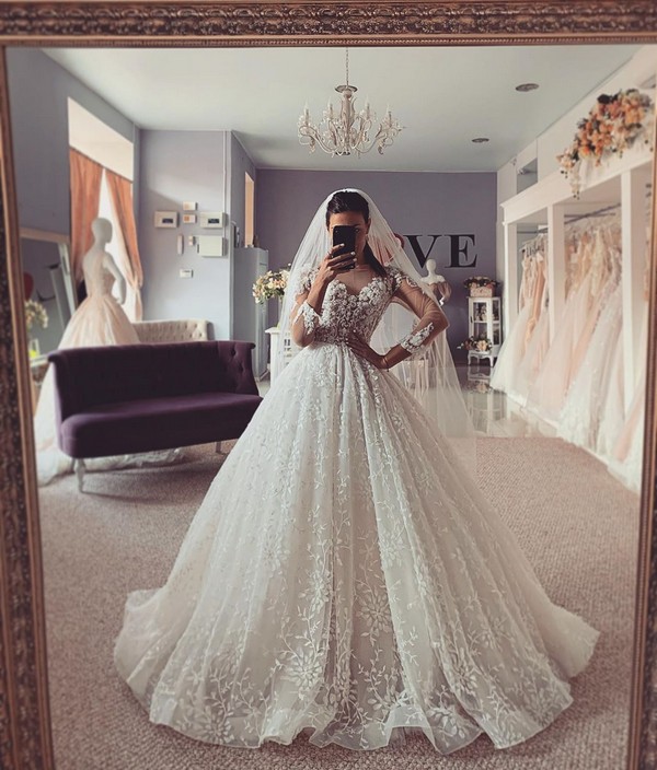 Lace Wedding Dresses 2020 from salonlove1 20