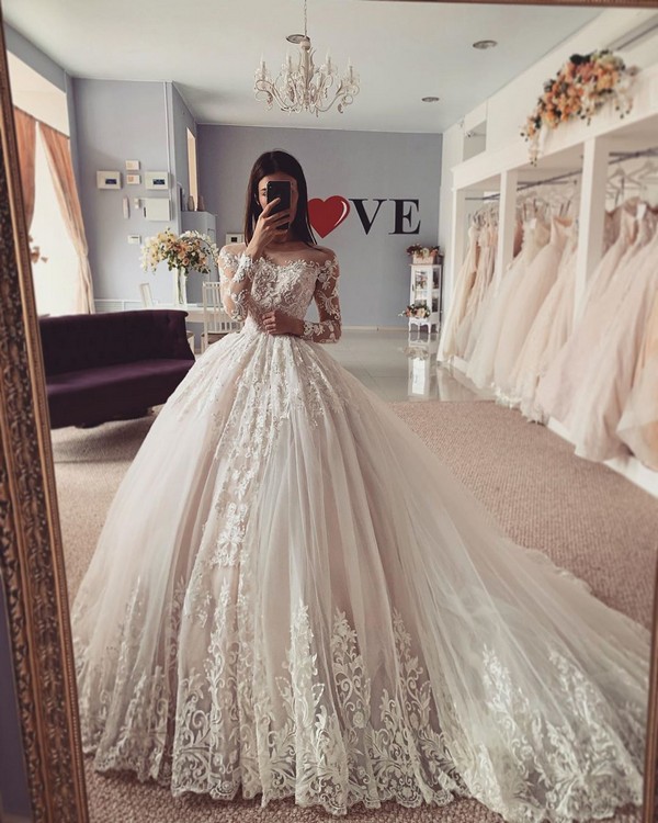 Lace Wedding Dresses 2020 from salonlove1 22