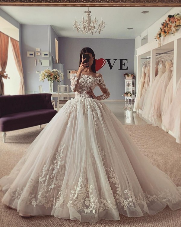 Lace Wedding Dresses 2020 from salonlove1 26