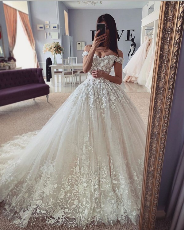 Lace Wedding Dresses 2020 from salonlove1 29
