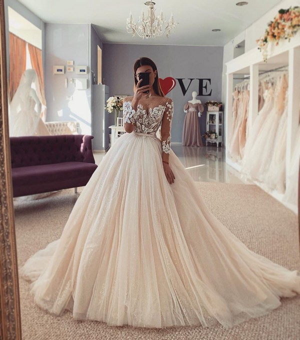 Lace Wedding Dresses 2020 from salonlove1 31
