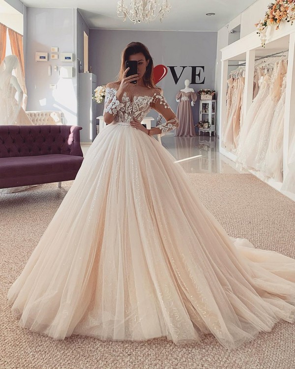 Lace Wedding Dresses 2020 from salonlove1 33
