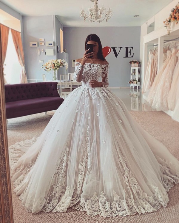 Lace Wedding Dresses 2020 from salonlove1 39