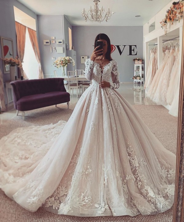 Lace Wedding Dresses 2020 from salonlove1 4