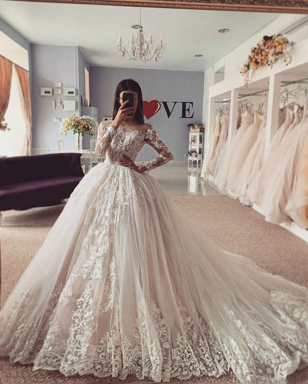 Lace Wedding Dresses 2020 from salonlove1 42