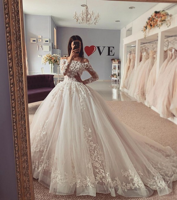 Lace Wedding Dresses 2020 from salonlove1 44
